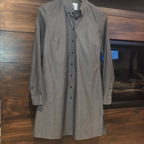 Brooks Brothers long tunic button-down - Picture 4 of 7